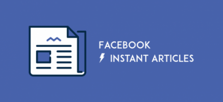 Official logo of Facebook`s Instant article plugin/module