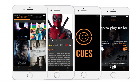 Cues project, movie industry startup platform