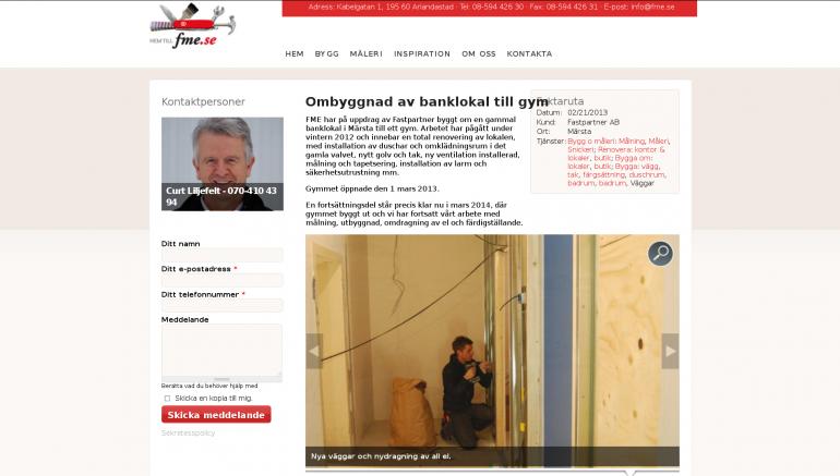 FME project, a Drupal-based network of landing pages that resulted in max SE optimization